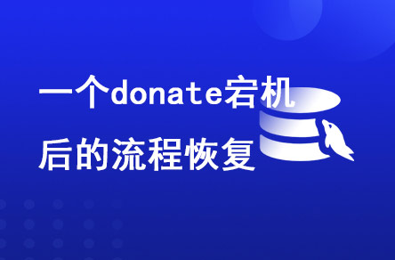 一個donate宕機(jī)后的流程恢復(fù)